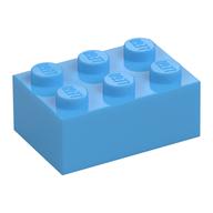 Brick 2 x 3 (Medium Blue)