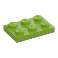 Plate 2 x 3 (Lime)