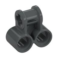 Technic Axle and Pin Connector Perpendicular Double (Dark Bluish Gray)