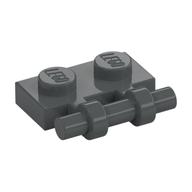 Plate Special 1 x 2 Side Handle [Free Ends] (Dark Bluish Gray)