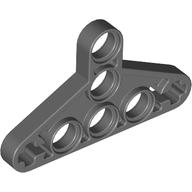 Technic Beam Triangle Thin [Type I] (Dark Bluish Gray)
