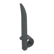 Weapon Sword / Cutlass (Dark Bluish Gray)