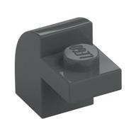 Brick Curved 1 x 2 x 1 1/3 with Curved Top (Dark Bluish Gray)