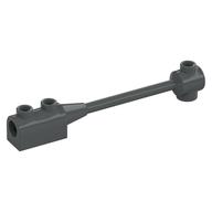Bar 1 x 8 with Brick 1 x 2 Curved Top End (Axle Holder Inside Small End) (Dark Bluish Gray)