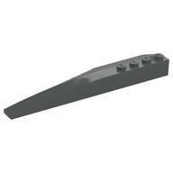 Brick Wedged, Curved 12 x 3 Right (Dark Bluish Gray)