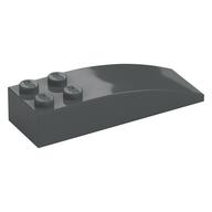 Brick Curved 6 x 2 (Dark Bluish Gray)