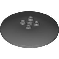 Dish 6 x 6 Inverted (Radar) with Hollow Studs (Dark Bluish Gray)