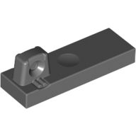 Hinge Tile 1 x 3 Locking with 1 Finger on Top (Dark Bluish Gray)