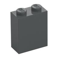 Brick 1 x 2 x 2 with Inside Stud Holder (Dark Bluish Gray)