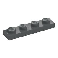 Plate 1 x 4 (Dark Bluish Gray)