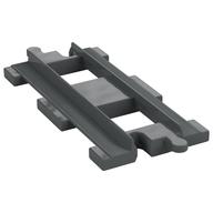 Duplo Train Track 4 x 8 Straight (Dark Bluish Gray)