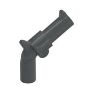 Weapon Gun / Pistol / Revolver Large Barrel, Long Grip (Dark Bluish Gray)