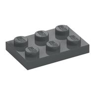 Plate 2 x 3 (Dark Bluish Gray)