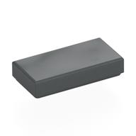 Tile 1 x 2 with Groove (Dark Bluish Gray)