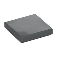 Tile 2 x 2 with Groove (Dark Bluish Gray)