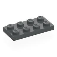 Plate 2 x 4 (Dark Bluish Gray)