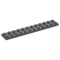 Plate 2 x 12 (Dark Bluish Gray)