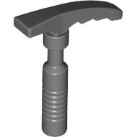 Tool Ice Axe [6-Rib Handle] (Dark Bluish Gray)