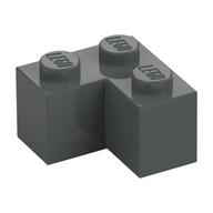 Brick 2 x 2 Corner (Dark Bluish Gray)