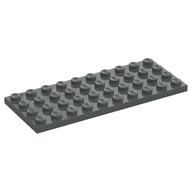 Plate 4 x 10 (Dark Bluish Gray)