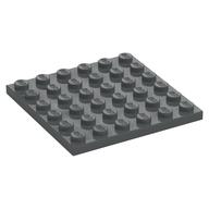 Plate 6 x 6 (Dark Bluish Gray)