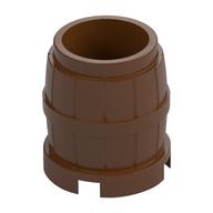 Barrel 2 x 2 x 2 (Reddish Brown)