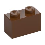 Brick 1 x 2 (Reddish Brown)