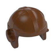 Hat / Helmet, Aviator Cap (Reddish Brown)