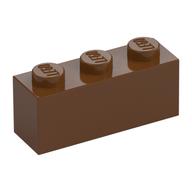 Brick 1 x 3 (Reddish Brown)