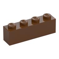 Brick 1 x 4 (Reddish Brown)