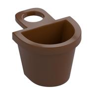 Minifig Neckwear Basket [D Style] (Reddish Brown)