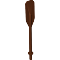 Equipment Oar / Paddle with Bar Handle (Reddish Brown)