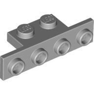 Bracket 1 x 2 - 1 x 4 [Square Corners] (Light Bluish Gray)