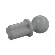 Technic Axle Towball (Light Bluish Gray)