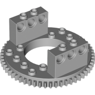 Technic Turntable Large Type 1 Top, 56 Tooth (Light Bluish Gray)