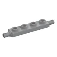 Plate Special 1 x 4 with Wheels Holder (Light Bluish Gray)