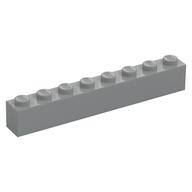 Brick 1 x 8 (Light Bluish Gray)