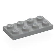 Plate 2 x 4 (Light Bluish Gray)