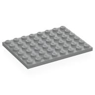 Plate 6 x 8 (Light Bluish Gray)