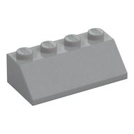 Brick Sloped 45° 2 x 4 (Light Bluish Gray)