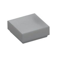 Tile 1 x 1 with Groove (Light Bluish Gray)