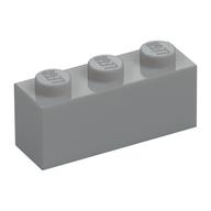 Brick 1 x 3 (Light Bluish Gray)