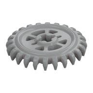 Technic Gear 24 Tooth Crown with Reinforcements [New Style] (Light Bluish Gray)