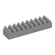 Technic Gear Rack 1 x 4 (Light Bluish Gray)