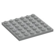 Plate 6 x 6 (Light Bluish Gray)