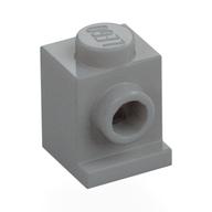 Brick Special 1 x 1 with Headlight (Light Bluish Gray)