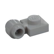 Plate Special 1 x 1 with Clip Light, Bar Hole [Thick Ring] (Light Bluish Gray)