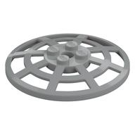 Dish 6 x 6 Inverted, Radar / Webbed [Anti-studs at 90°] (Light Bluish Gray)