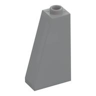 Brick Sloped 75° 2 x 1 x 3 with Hollow Stud (Light Bluish Gray)