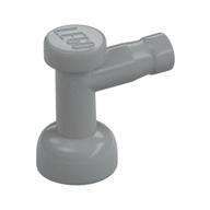 Tap 1 x 1 without Hole in Spout (Light Bluish Gray)